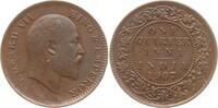 Indien 1/4 Anna Edward VII., 1901 - 1910 -