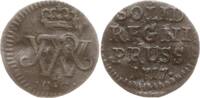 Brandenburg-Preußen, Königreich Schilling 1717 CG, R! Friedrich Wilhelm I., 1713 - 1740, Königsberg Sehr schön, min. gew., feine Patina