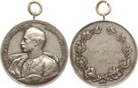 Deutschland, Kaiserreich, Preußen, Königreich Tragbare Schützenmedaille Wilhelm II., 1888 - 1918, Brustbild n.l. in Uniform und Pelzmantel -