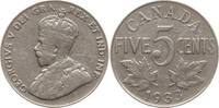 Kanada 5 Cents (Nickel) George V., 1910 - 1936 -