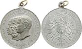 Deutschland, Kaiserreich, Preußen, Königreich Tragbare Zinnmedaille Wilhelm II, 1888 - 1918, auf das Drei - Kaiser - Jahr -