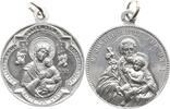 Wallfahrt Tragbare Aluminiummedaille Josef und Maria -