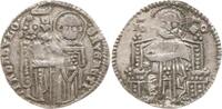 Italien, Venedig Grosso Giovanni Dandolo, 1280 - 1289, St. Marcus neben Doge, DVX SM VENETI ILA DADVLO -