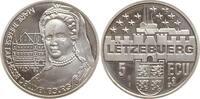 Luxemburg Cu-Ni Medaille zu 5 ECU Maria Theresia -