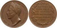 Frankreich, Königreich Bronzemedaille von Caunois u. Puymaurin, Spanienfeldzug, Louis Antoine d'Artois, Kronprätendent -