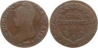 Frankreich 5 Centimes Paris -
