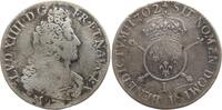 Frankreich, Königreich 1/2 Ecu aux insignes Ludwig XIV., 1643 - 1715, Limoges, réformation -