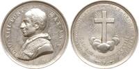 Vatikan Silbermedaille Leo XIII., 1878 - 1903, v. Bianchi, auf sein 50. Priesterjubiläum -