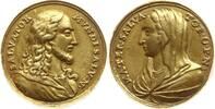 Vatikan Gelbbronzemedaille Salvator Mundi / Salva Mater -