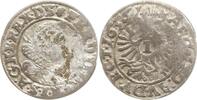 RDR, Haus Habsburg, Schlesien Kreuzer Ferdinand II., 1619 - 1637, Breslau, ... REX.D.S. Rosette -