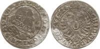 RDR, Haus Habsburg, Schlesien Kreuzer Ferdinand II., 1619 - 1637, Neisse, mit Wappen unter dem Adler -