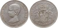 Spanien, Königreich 5 Pesetas Alfonso XIII., 1886 - 1941 -