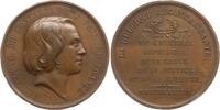 Belgien, Königreich Bronzemedaille Leopold I., 1831-1856, v. Leclerc, Charles Comte de Montalembert Pair de France -