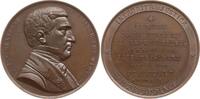 Belgien, Königreich Bronzemedaille Leopold I., 1831-1856, v. DuBois, auf Noel Joseph Auguste Delfosse, 1801-1858 -