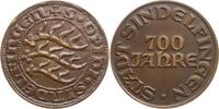 Sindelfingen, Stadt Große Bronzegussmedaille auf die 700 Jahrfeier der Stadt -