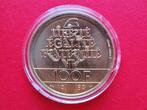 Frankreich 100 Francs , +1 1989 100 FF Genius Menschenrechte SELTEN in stgl. nur 1000 Ex, GOLD - dazu Silberst. stgl.in Kapsel