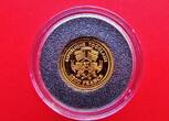 Togo 1500 Francs 2005 1/25 Gold Unze Miniaturgoldmünze - Mini - Johann Wolfgang von Goethe PP in Kapsel