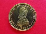 Spanien / Spain / Espana / Espagne 50 Ecu 1989 Gold - 1/2 Unze fein - Philipp II. - das Stück ist hübscher als abgebildet PP- offen
