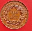 Offenburg / Stadt / Pferderennen Bronzemedaille 1897 von M. Mayer, des Rennvereins - für die Teilnehmer des Jubiläumsrennens vz