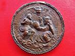 Heiliges Römisches Reich Deutscher Nationen Bronzeguss-Medaille auf Vater - Mutter - Gehorsam - Religion - interessant! ss