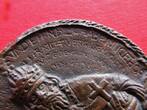 Heiliges Römisches Reich Deutscher Nationen Bronzeguss-Medaille auf Vater - Mutter - Gehorsam - Religion - interessant! ss