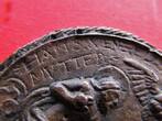 Heiliges Römisches Reich Deutscher Nationen Bronzeguss-Medaille auf Vater - Mutter - Gehorsam - Religion - interessant! ss