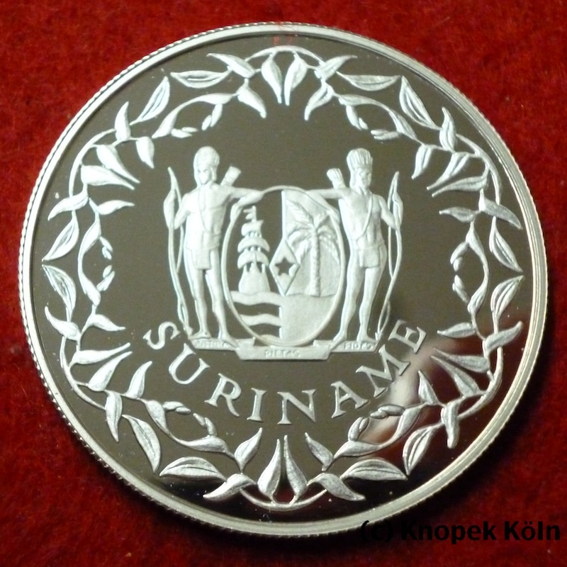 Suriname / Surinam 50 Guilders 1988 Olympische Spiele, Seoul, Olympiade