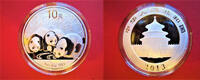China 10 Yuan Silber - Panda - Silberpanda - 1 Unze - Silberunze - 31,1g -