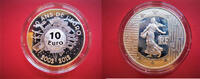 Frankreich 10 Euro 10 € - Silber - Proof - 10 Jahre Euro Bargeld - 10 ans de l´euro 2002-2012 -