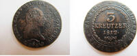 RDR / Österreich / Habsburg 3 Kreutzer 1812 S Franz II. (I.) (1792-1835) s-ss/ss-vz