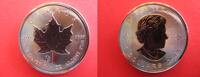 Kanada 5 Dollars Canada 5 $ Dollar - Silber - Maple Leaf mit Privy Mark (Beizeichen) F 15 F15 -
