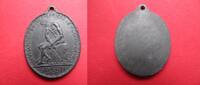 Bayern ovale Medaille Deutsches Hilfswerk für die Kriegs u. Zivilgefangene - einseitig - selten -