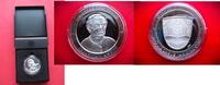 Kneipp, Sebastian / Medicina in nummis Silbermedaille 1996 1 Unze - zum 175. Geburtstag des Pfarrers und Erfinder der Kneipp-Behandlungen PP leic...