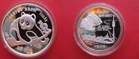 China Silberpanda Siberunze Panda 1994 Coin Show München / Munich - selten -