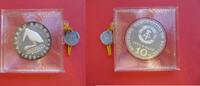 DDR 10 Mark Alfred Brehm - MARABU - Polierte Platte -