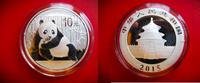 China 10 Yuan Silberunze - Panda - Silberpanda -