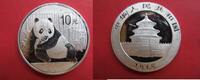 China 10 Yuan Silberunze - Panda - Silberpanda -