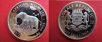Somalia 100 Shillings Silberunze - African Wildlife - Elefant -