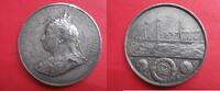 Grossbritannien / England / UK / United Kindgom Medaille Zinn- Queen Victoria - Diamond Jubilee + Britischer handel - Spink & Son, selten -