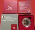 Österreich 25 Euro Edaphon - lebendiger Boden - Silber / Niob Bimetall - ovp -