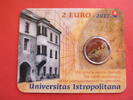 Slowakei / Slovakia 2 Euro 2 € Gedenkmünze - 550 Jahre Universität Istropolitana - in seltener coin card -