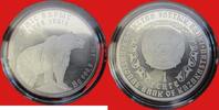 Kasachstan / Kazakhstan 1 Tenge Kazakhstan - Silberunze - Schneeleopard - Silver Irbis -