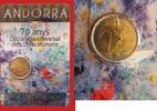 Andorra 2 Euro 2 € Gedenkmünze - Gedenk - Sondermünze - 70 Jahre Deklaration der Menschenrechte -