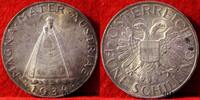 Österreich 5 Schilling Fünf Schilling - Madonna von Mariazell -Magna Mater Austriae - Silber -