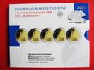 BRD Deutschland 2 Euro-Gedenkmünzenset Blister BRD 2 Euro Gedenk im Set ADFGJ Hamburg - Hauptkirche St. Michaelis -