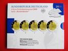 BRD Deutschland 2 Euro-Gedenkmünzenset Blister BRD 2 Euro Gedenk im Set ADFGJ Rathaus und Roland Bremen - Bremer Roland