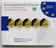 BRD Deutschland 2 Euro Gedenkmünzenset Blister BRD 2 Euro Gedenk im Set ADFGJ Spiegelglanz - 50 Jahre Römische Veträge