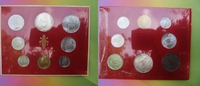 Vatikan KMS zus. 685 Lire - incl. 500 Lire 1967 Silber - Kursmünzensatz - Papst Paul VI.