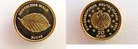 BRD / Deutschland 20 Euro Gold- Goldmünze Serie Deutscher Wald Buche - ohne Kapsel & ohne Zertifikat