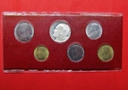 Vatikan KMS 10,20,50,100,200 Lire & 500 Lire Silber - Kursmünzensatz - Johannes Paul II.